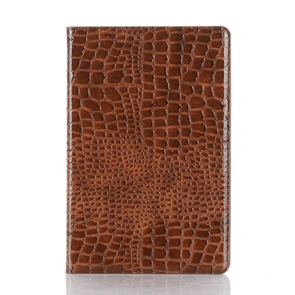 Cover voor Samsung Galaxy Tab S6 Krokodil Textuur