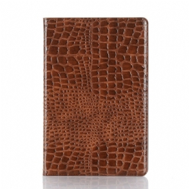 Cover voor Samsung Galaxy Tab S6 Krokodil Textuur