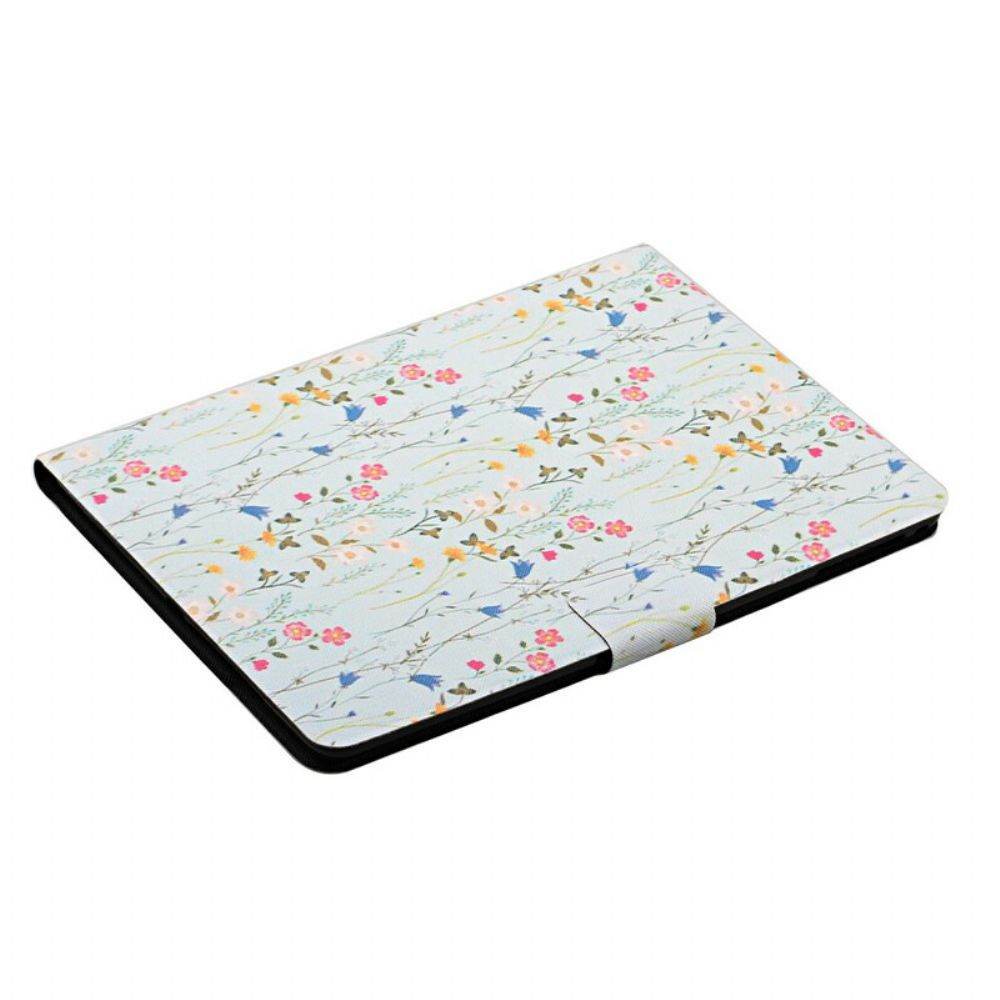 Flip Case voor Samsung Galaxy Tab S6 Bloemen Bloemen Bloemen