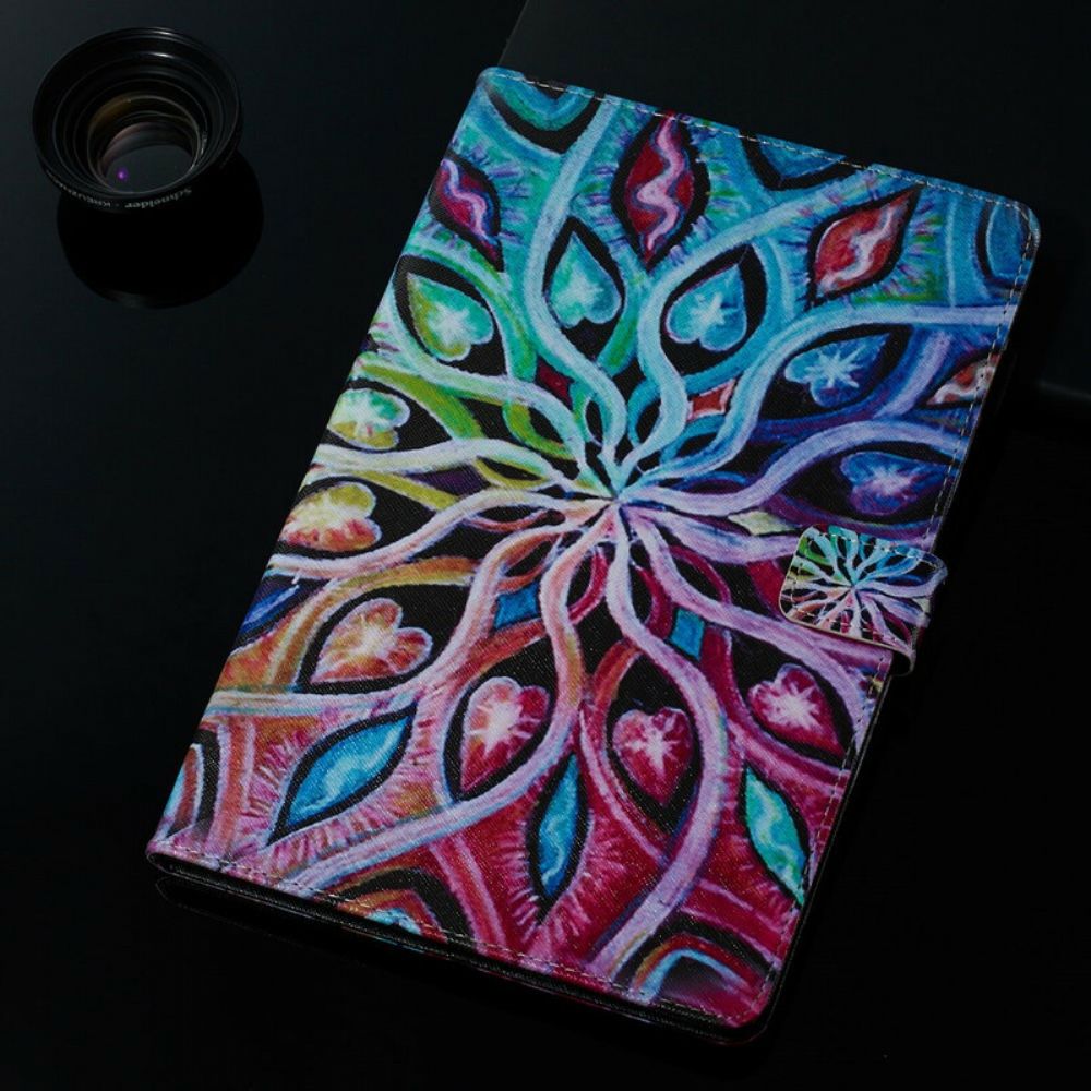 Folio-hoesje voor Samsung Galaxy Tab S6 Abstracte Bloem