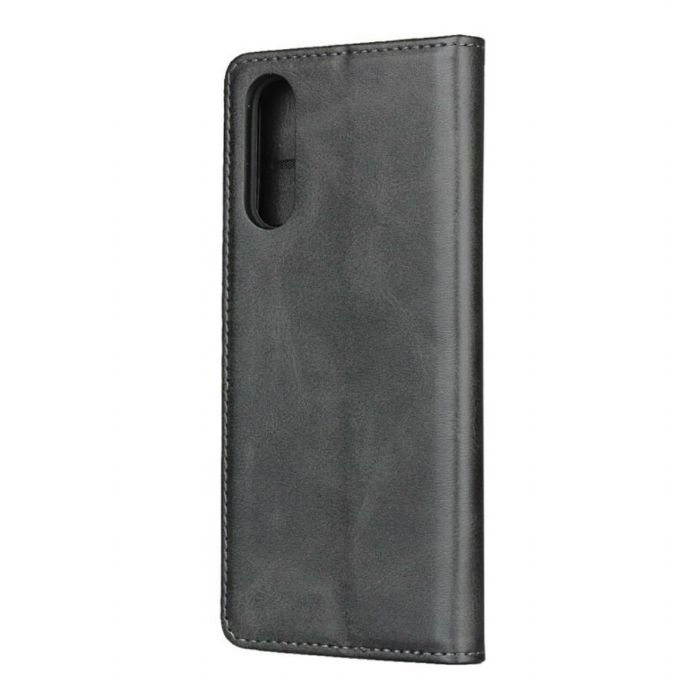 Bescherming Hoesje voor Sony Xperia 10 II Folio-hoesje Elegantie Splitleer