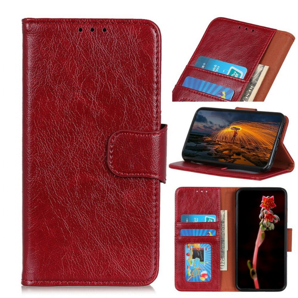 Flip Case voor Sony Xperia 10 II Gesplitst Nappaleer