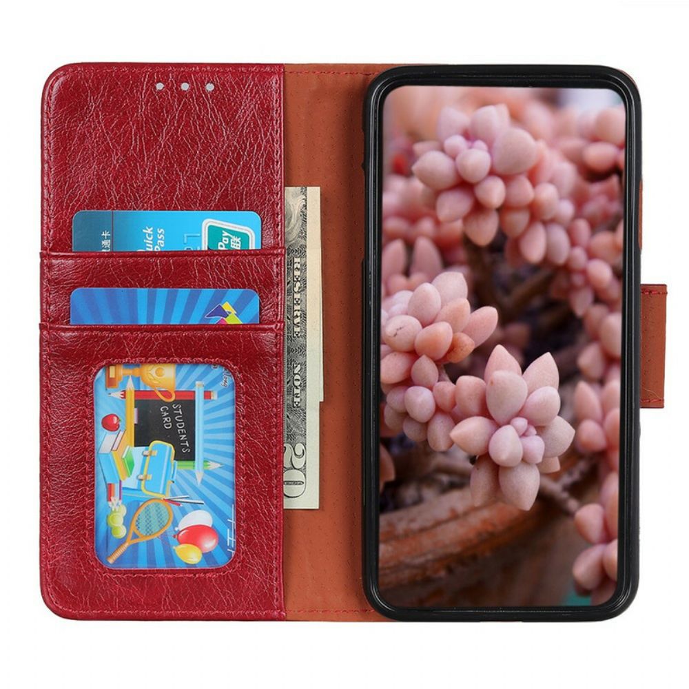 Flip Case voor Sony Xperia 10 II Gesplitst Nappaleer