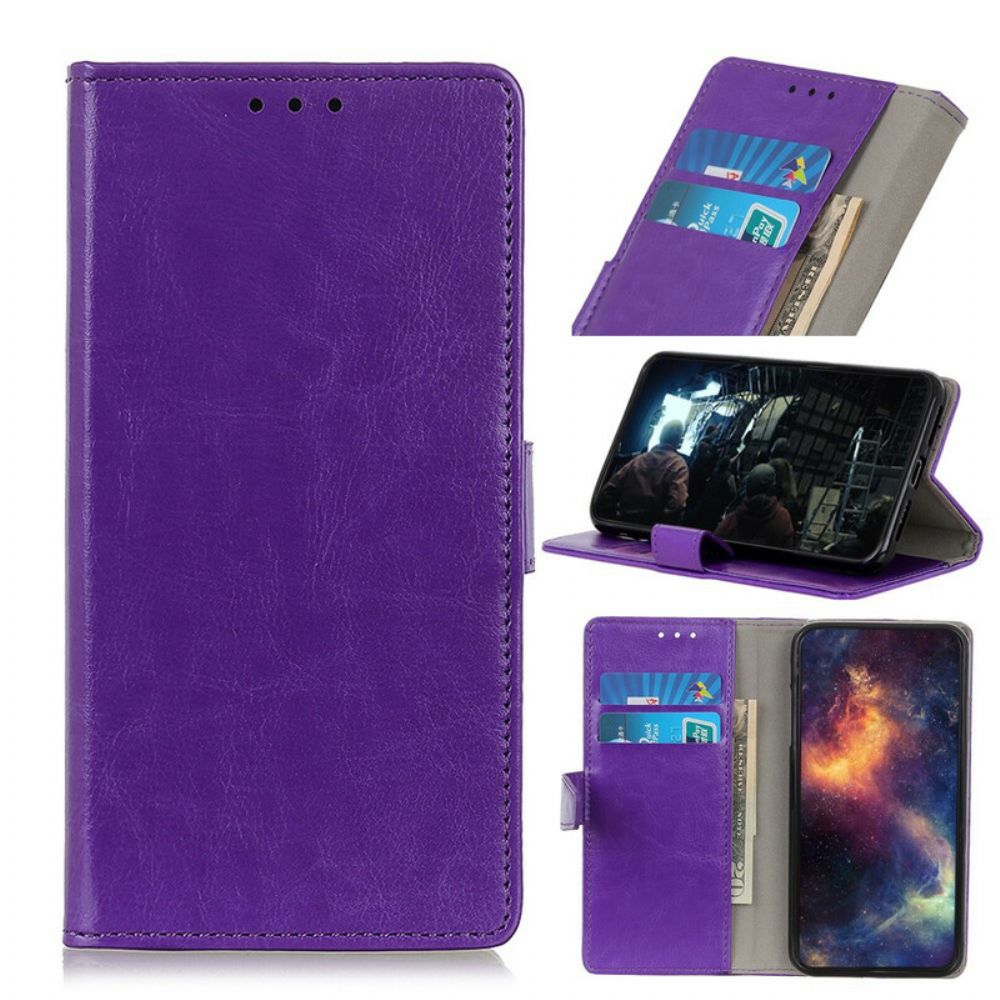 Folio-hoesje voor Sony Xperia 10 II Klassiek Leereffect