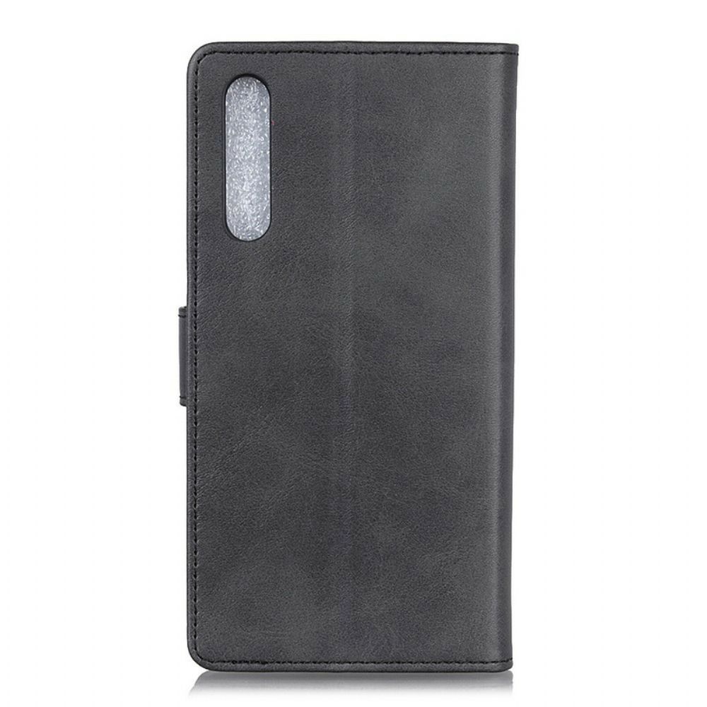 Folio-hoesje voor Sony Xperia 10 II Mat Leereffect