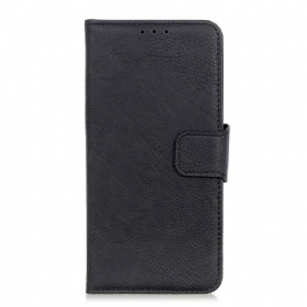 Leren Hoesje voor Sony Xperia 10 II Faux Leather Litchi Business