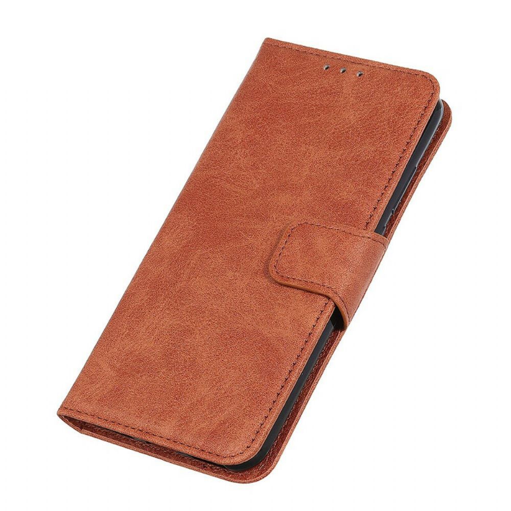 Leren Hoesje voor Sony Xperia 10 II Faux Leather Litchi Business