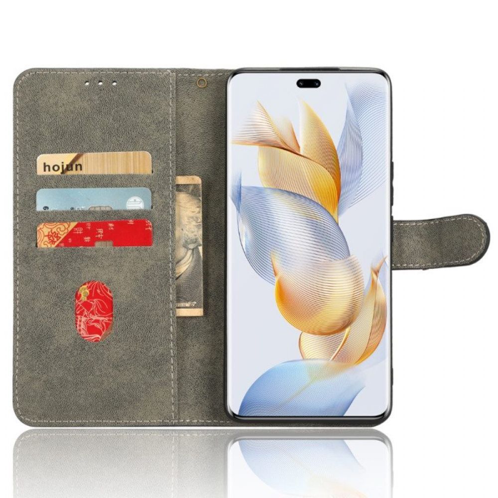 Flip Case voor Honor 90 Met Ketting Rfid-sleutelkoord