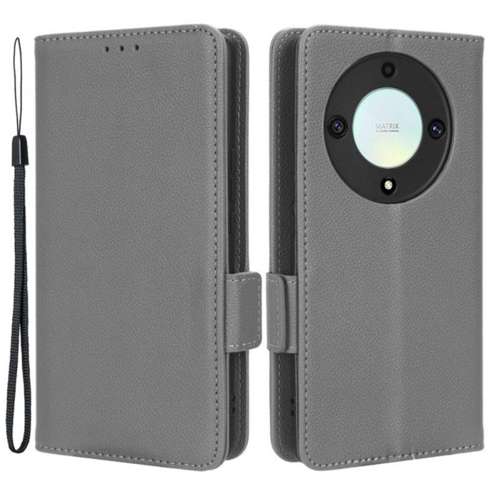 Flip Case voor Honor Magic 5 Lite Ultra Fijn