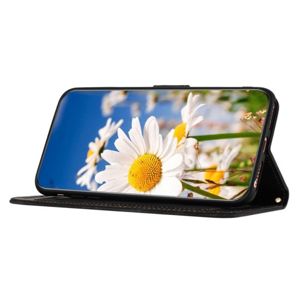 Flip Case voor iPhone 15 Plus Luxe Bloemen