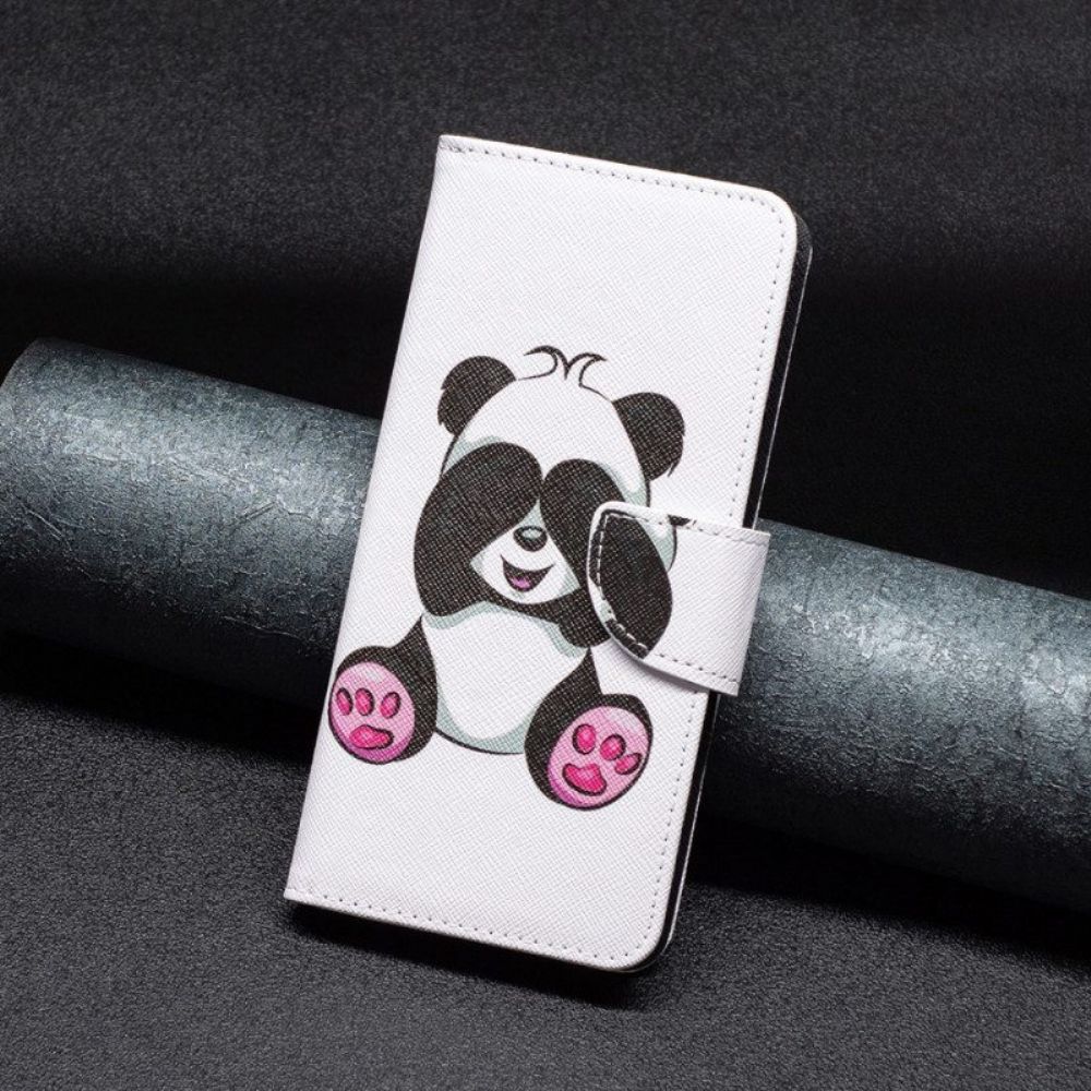 Flip Case voor iPhone 15 Plus Panda