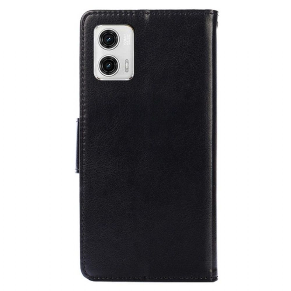 Flip Case voor Moto G73 5G Vintage