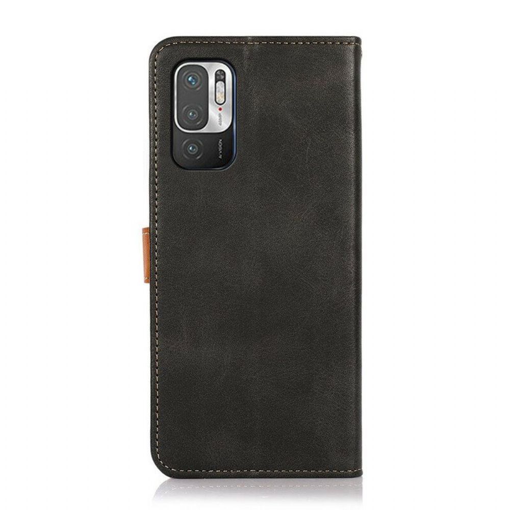 Flip Case voor Poco M3 Pro 5G Met Khazneh-riem