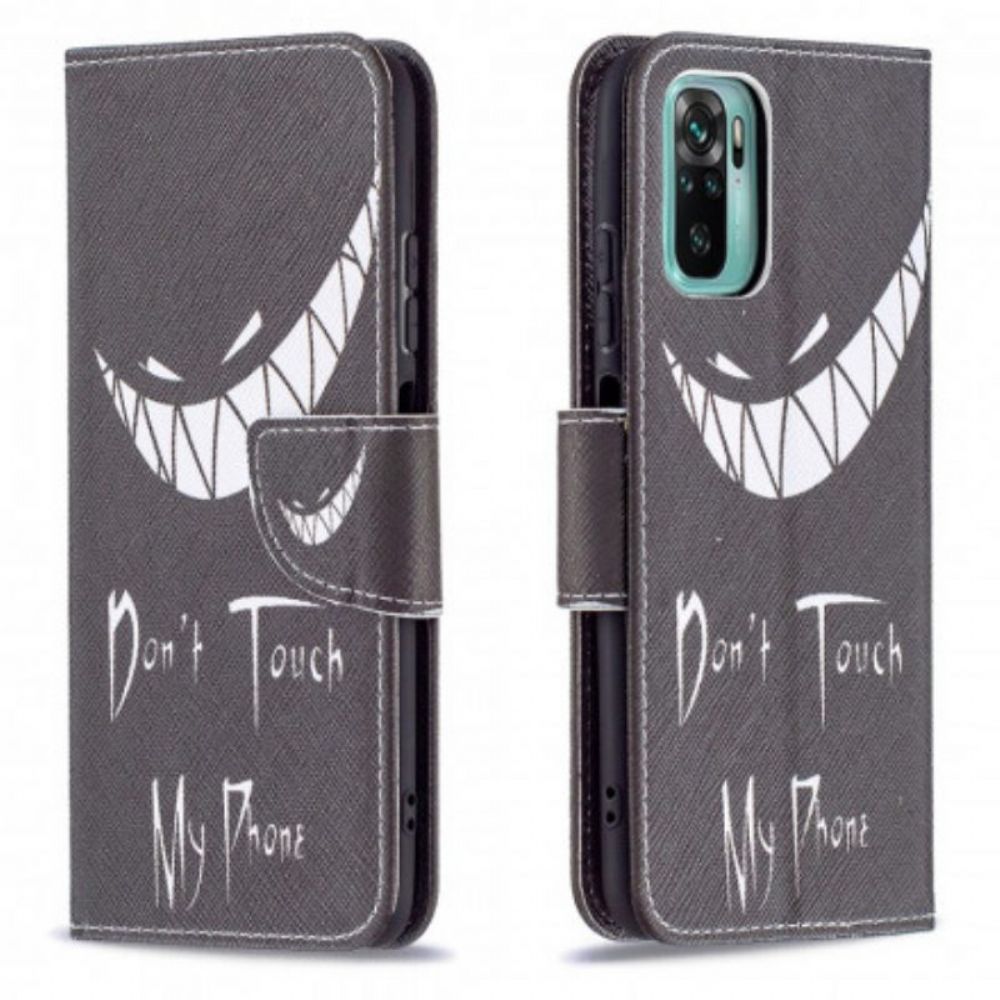 Flip Case voor Poco M5s Duivels Telefoon