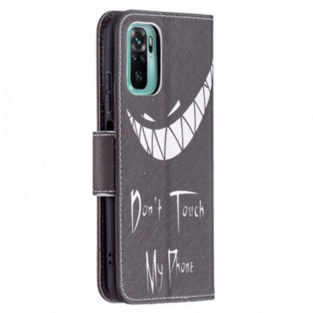 Flip Case voor Poco M5s Duivels Telefoon