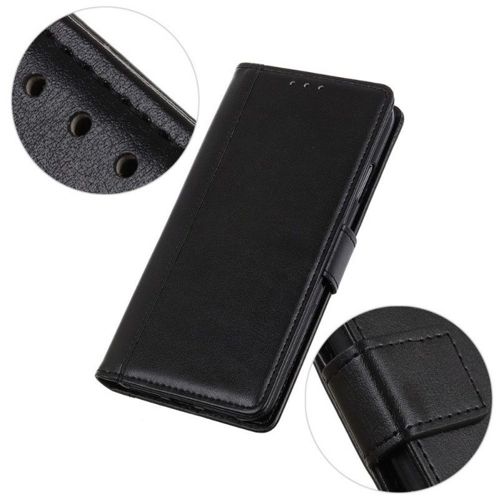 Flip Case voor Samsung Galaxy S23 5G Leren Styling