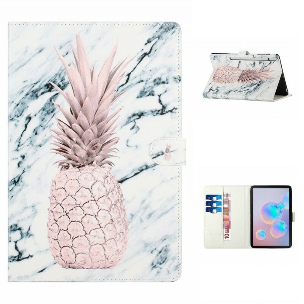 Flip Case voor Samsung Galaxy Tab S8 Plus / Tab S7 Plus Ananas