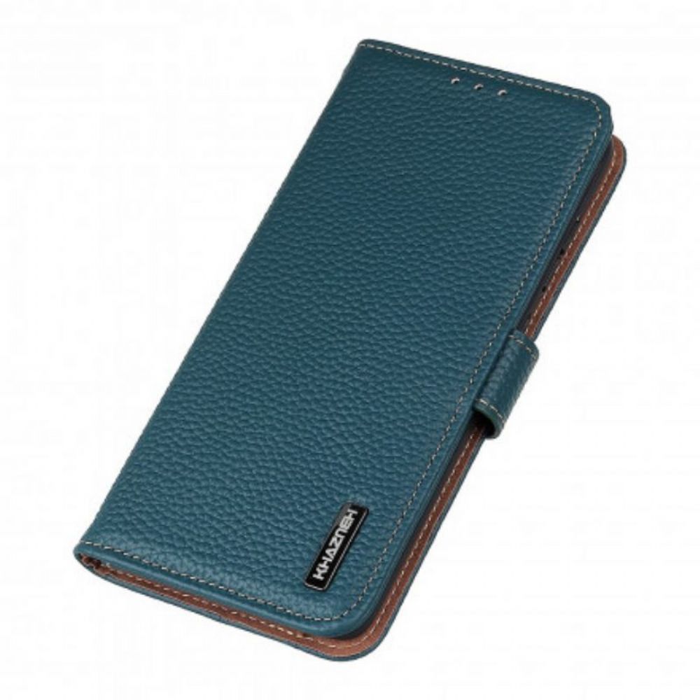 Flip Case voor Vivo Y21 Khazneh Lychee Leer