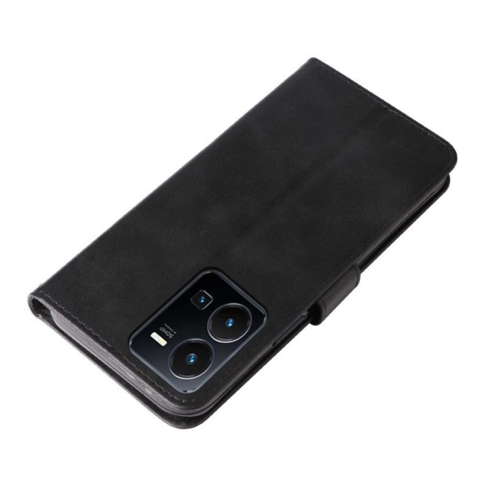 Flip Case voor Vivo Y22s Portemonnee