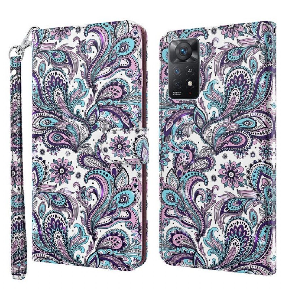 Flip Case voor Xiaomi Redmi Note 11 Pro / 11 Pro 5G Paisley