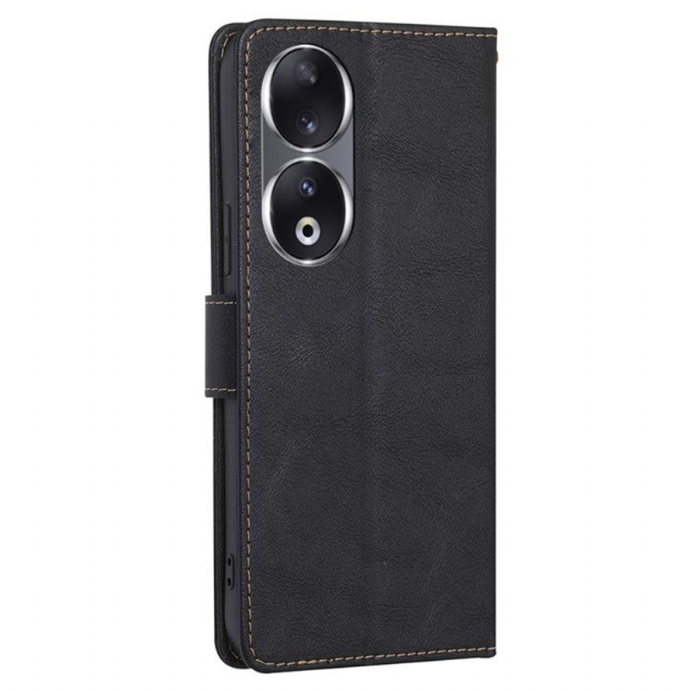 Folio-hoesje voor Honor 90 Vintage Rfid