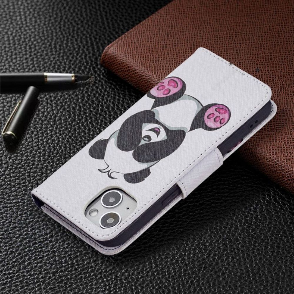 Folio-hoesje voor iPhone 15 Panda