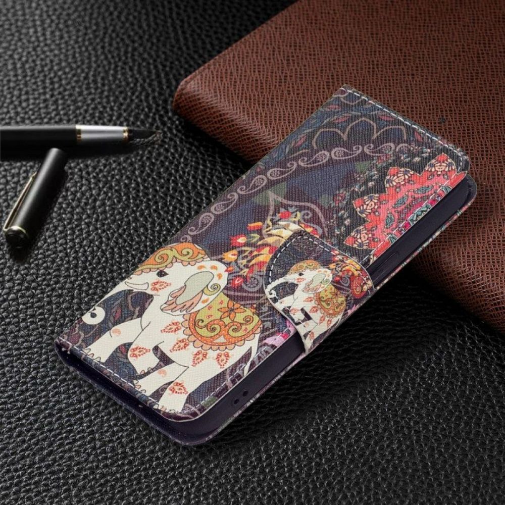 Folio-hoesje voor iPhone 15 Stamolifant