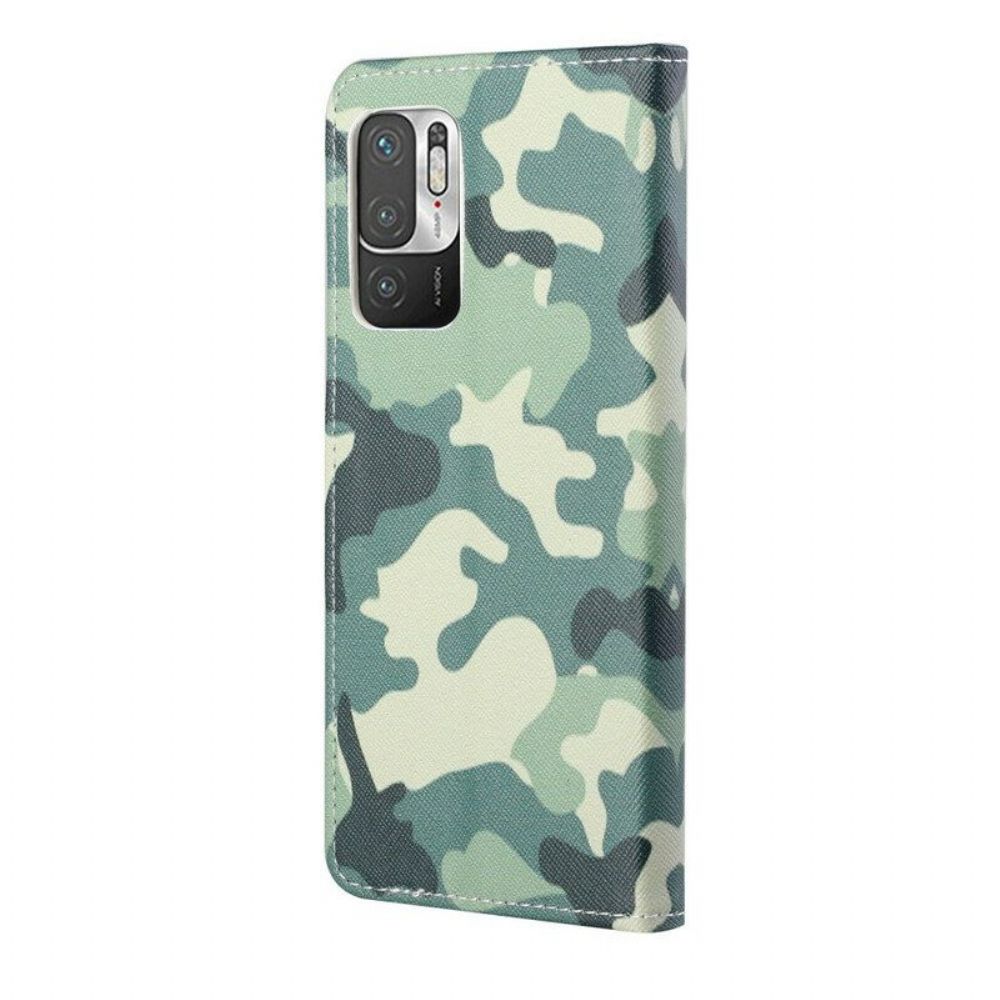 Folio-hoesje voor Poco M3 Pro 5G Camouflage