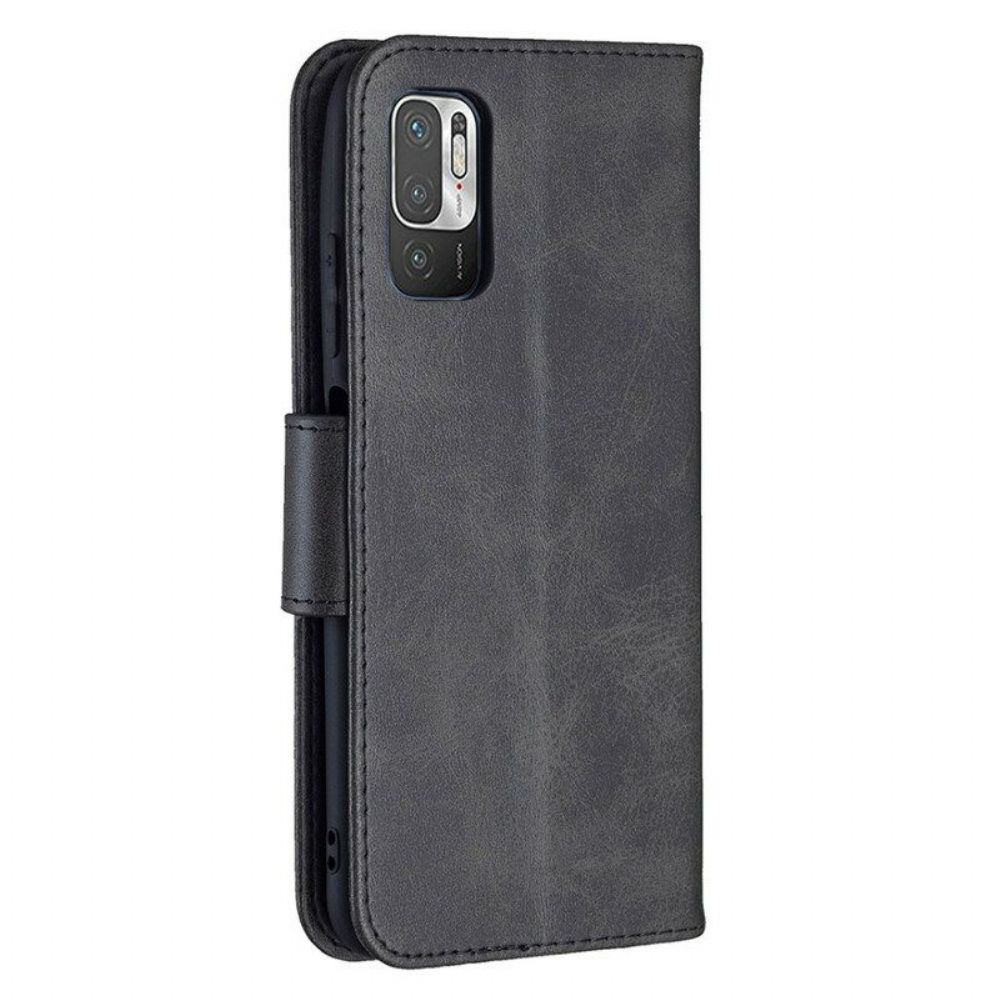 Folio-hoesje voor Poco M3 Pro 5G Flip Case Gladde Flap Schuin