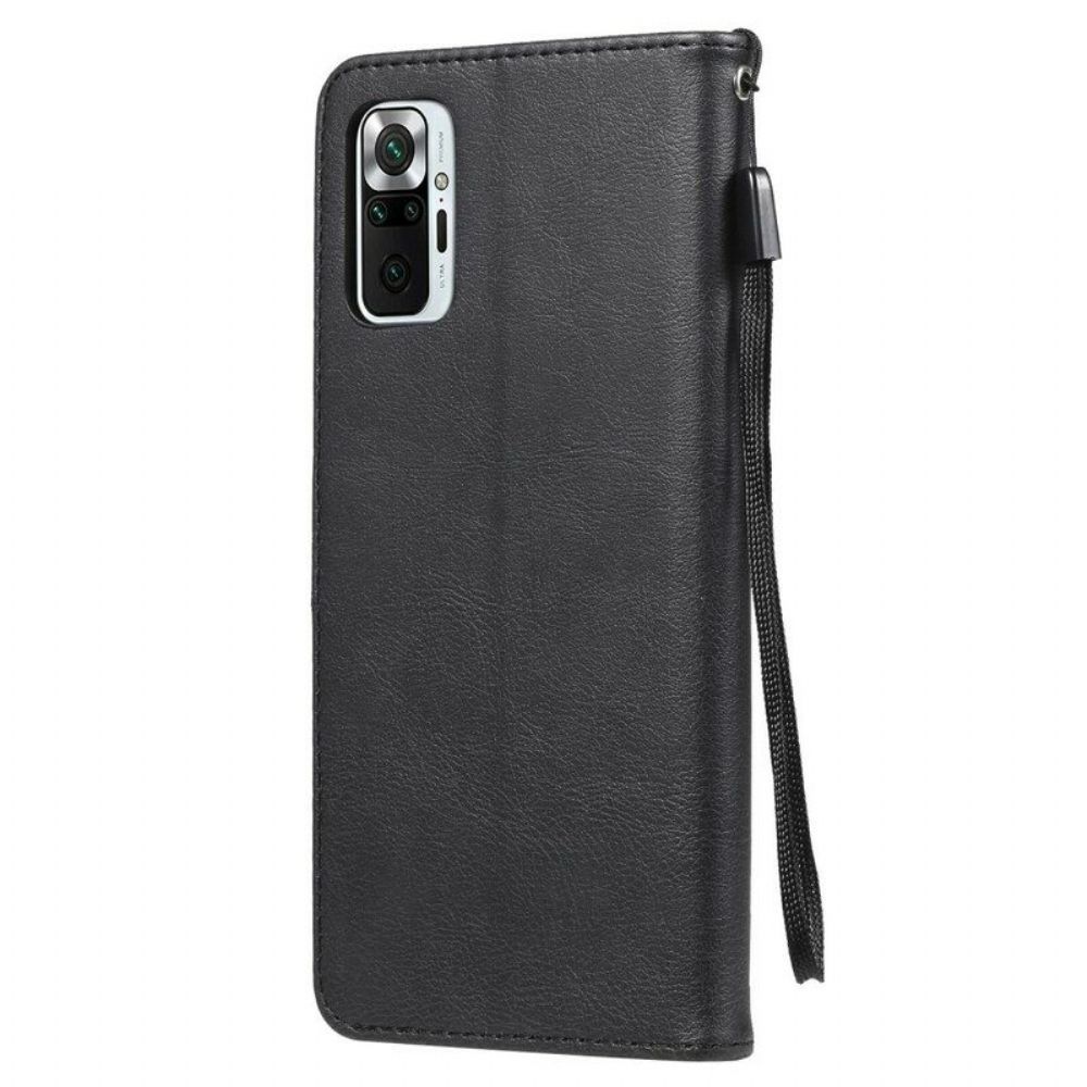 Folio-hoesje voor Poco M3 Pro 5G Monochroom