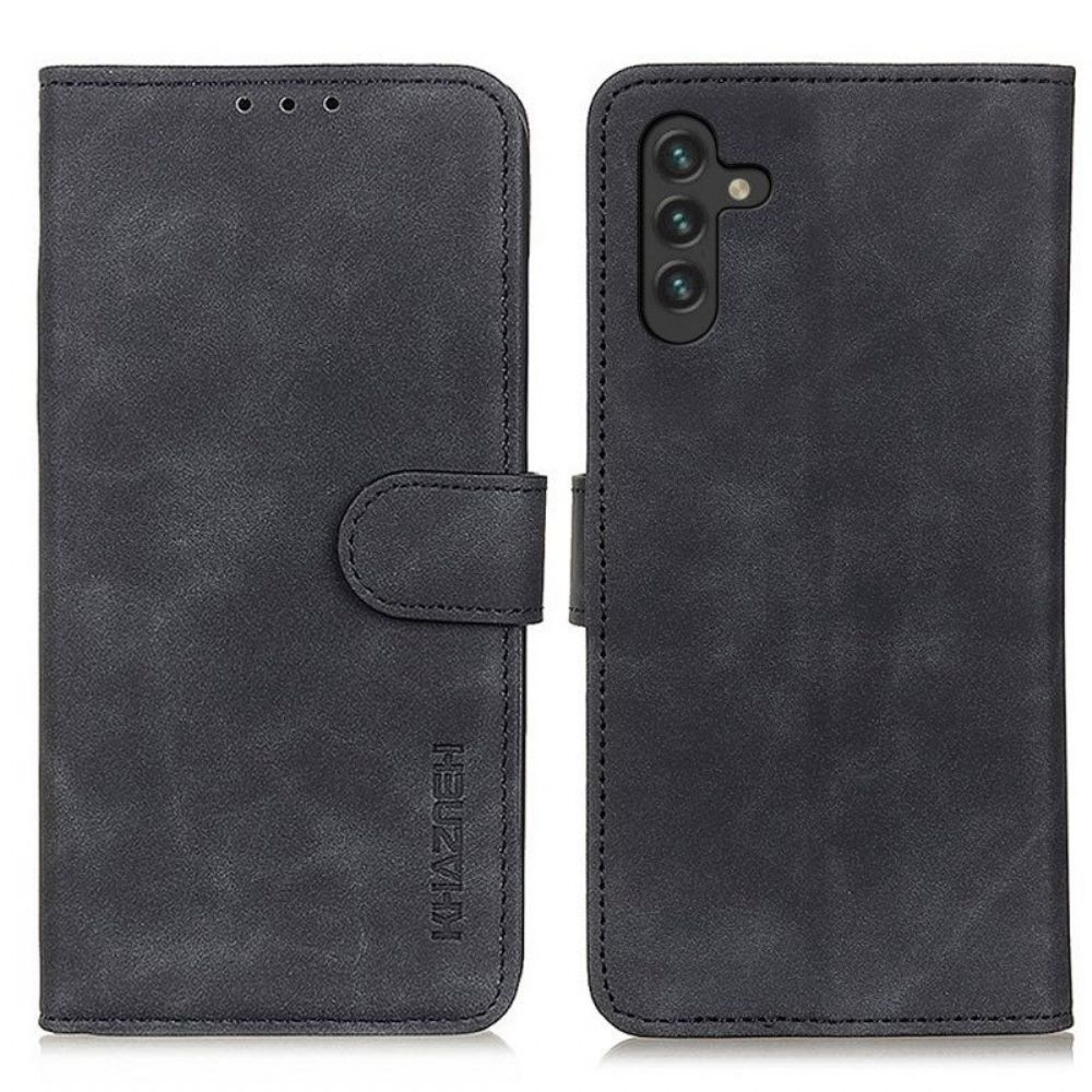 Folio-hoesje voor Samsung Galaxy A13 5G / A04s Design Binfen Kleur