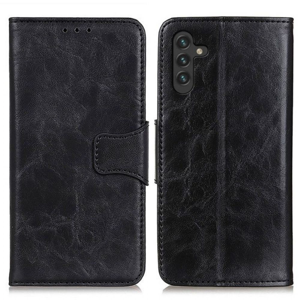 Folio-hoesje voor Samsung Galaxy A13 5G / A04s Marmer Strippen