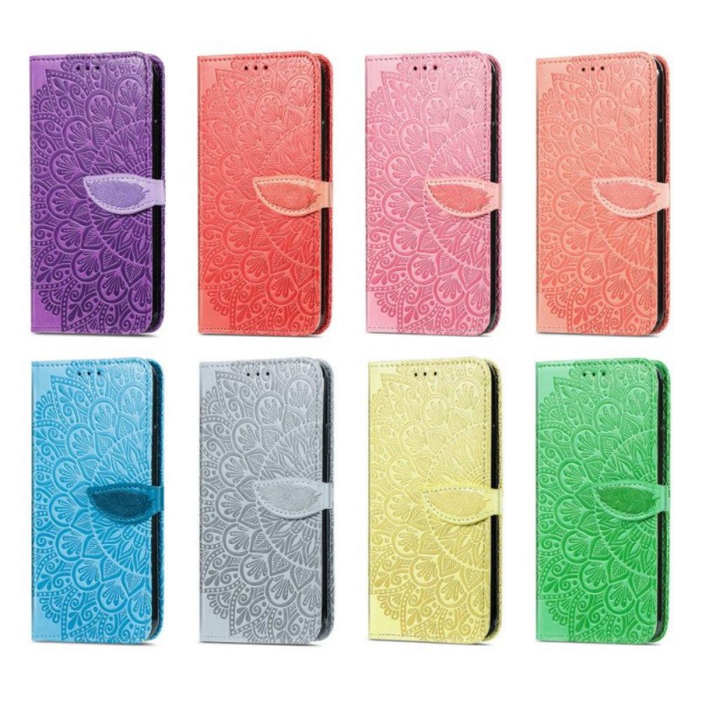 Folio-hoesje voor Samsung Galaxy A13 5G / A04s Schuine Riemsluiting