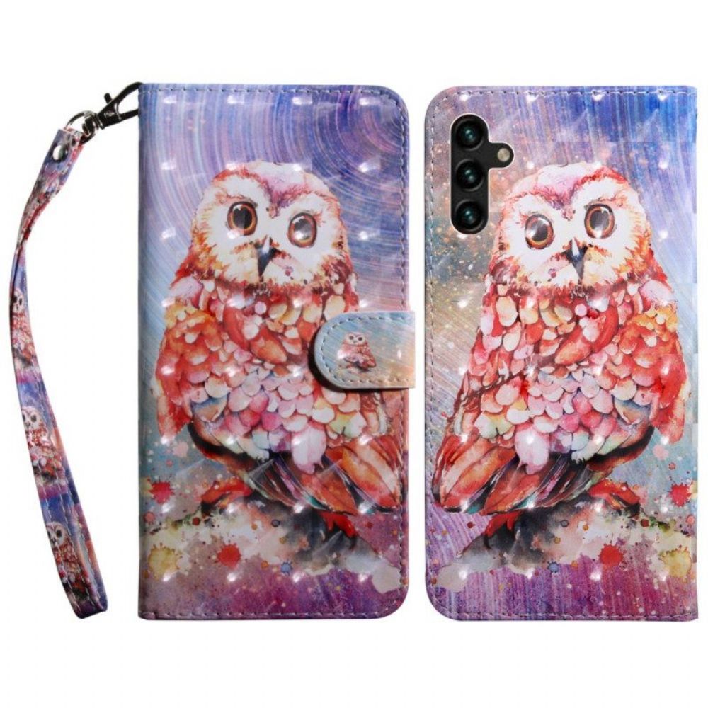 Folio-hoesje voor Samsung Galaxy A13 5G / A04s String Kat