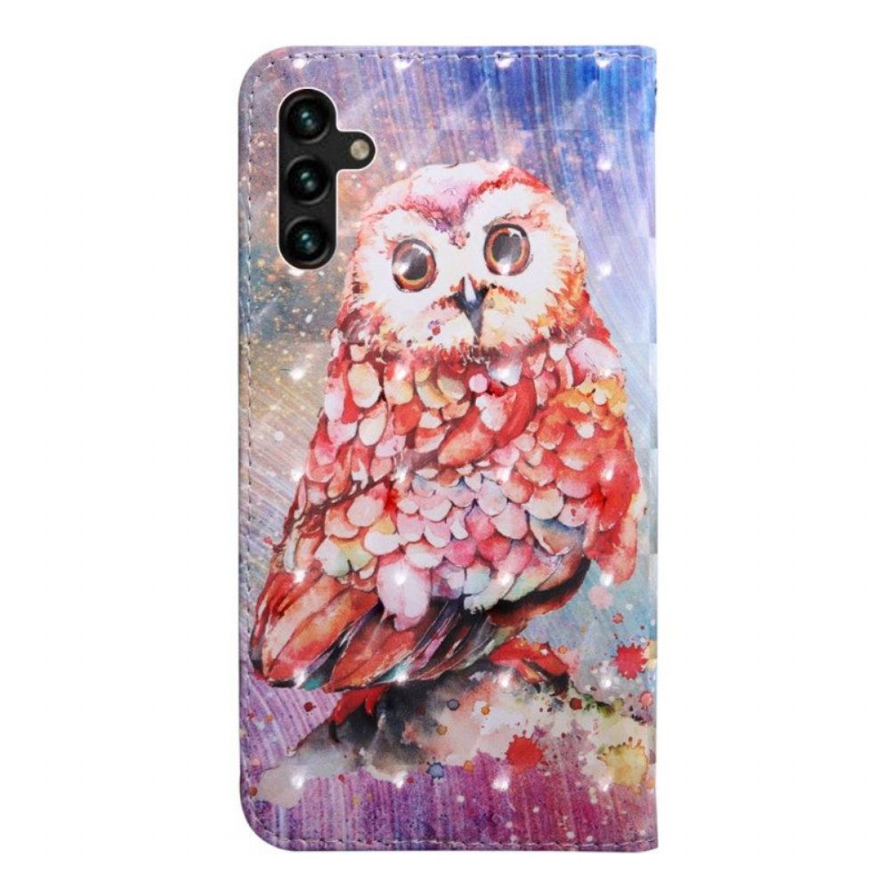 Folio-hoesje voor Samsung Galaxy A13 5G / A04s String Kat