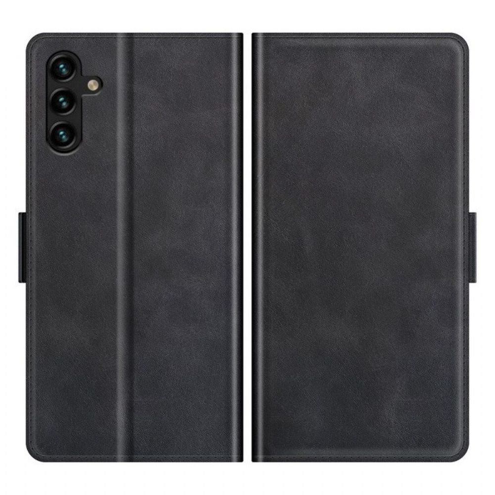 Folio-hoesje voor Samsung Galaxy A13 5G / A04s Vintage Binfen-kleur