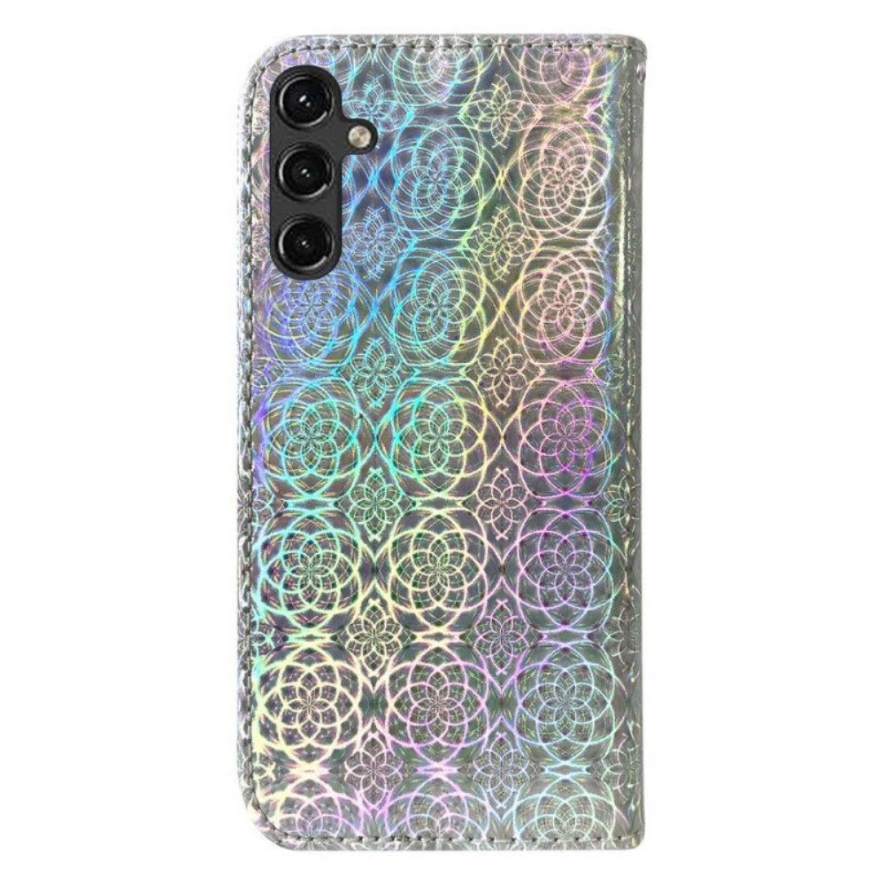 Folio-hoesje voor Samsung Galaxy A14 / A14 5G Disco-stijl