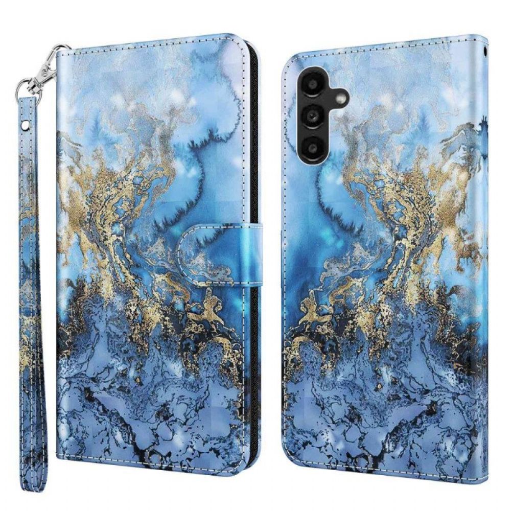 Folio-hoesje voor Samsung Galaxy A14 / A14 5G Strakke Mandala