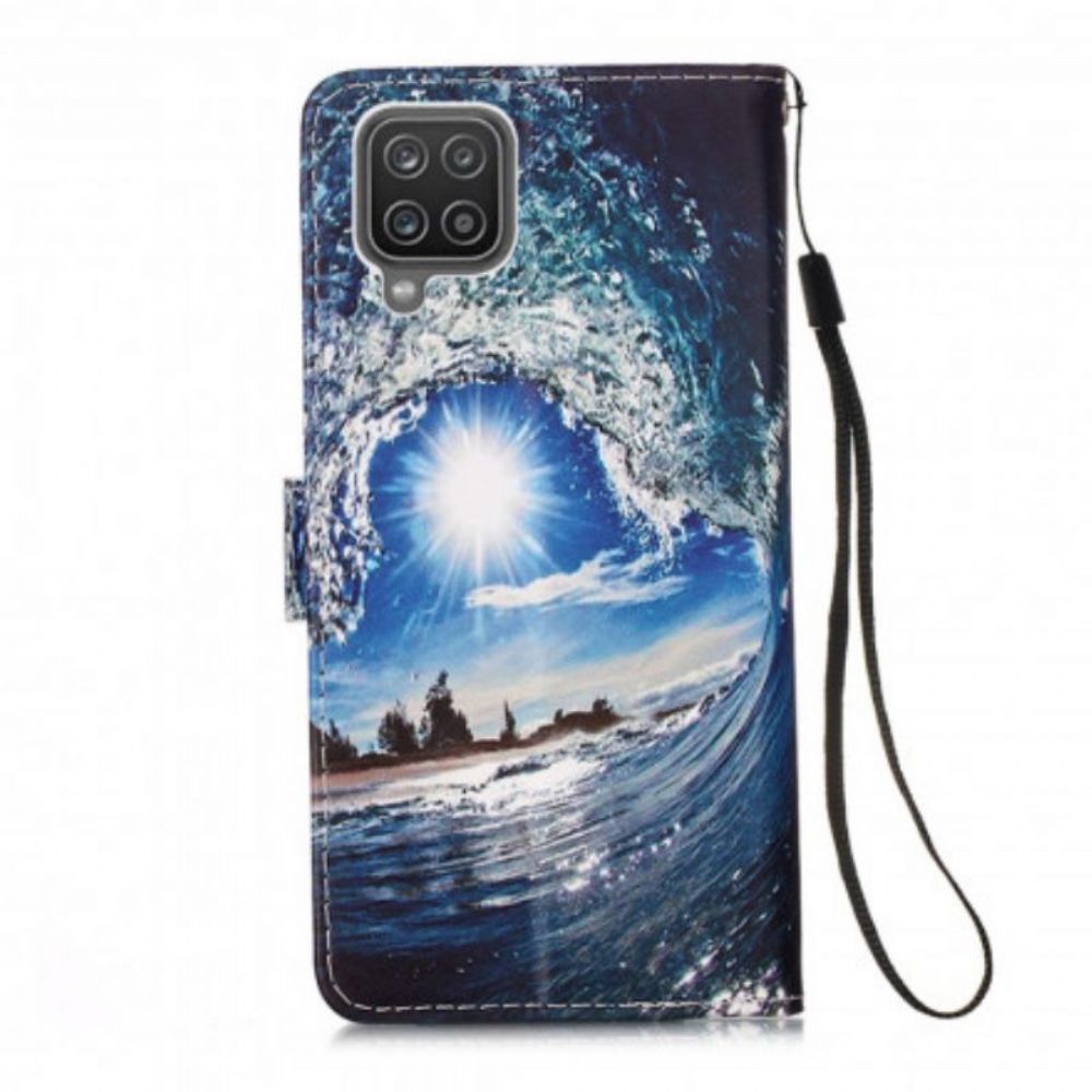 Folio-hoesje voor Samsung Galaxy M12 / A12 Houdt Van De Golf