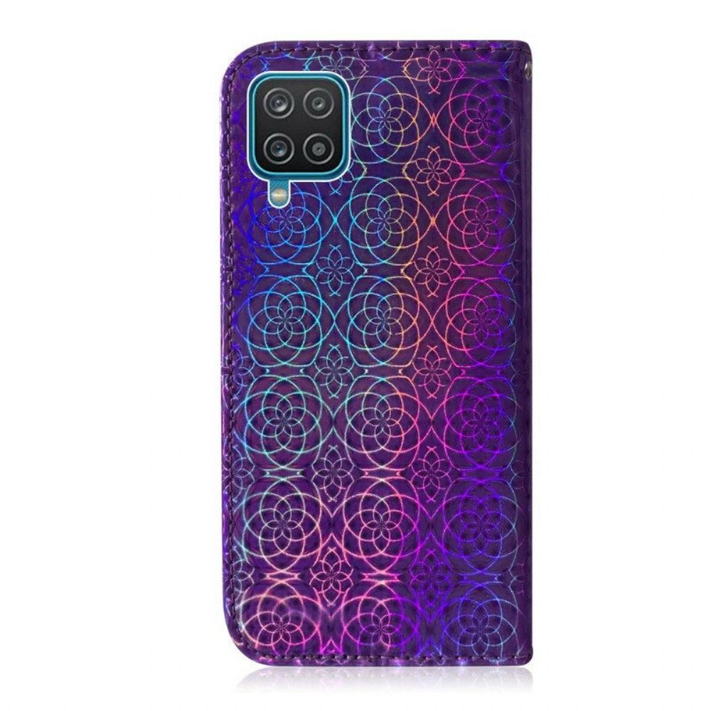 Folio-hoesje voor Samsung Galaxy M12 / A12 Pure Kleur