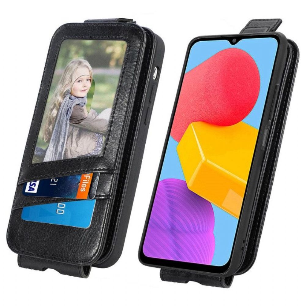 Folio-hoesje voor Samsung Galaxy M13 Flip Case Portemonnee Met Verticale Klep