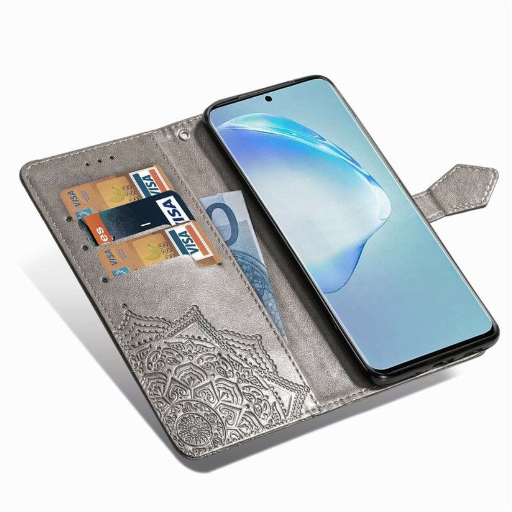 Folio-hoesje voor Samsung Galaxy S20 Plus / S20 Plus 5G Mandala Middeleeuwen