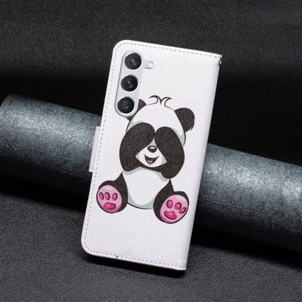 Folio-hoesje voor Samsung Galaxy S23 5G Panda