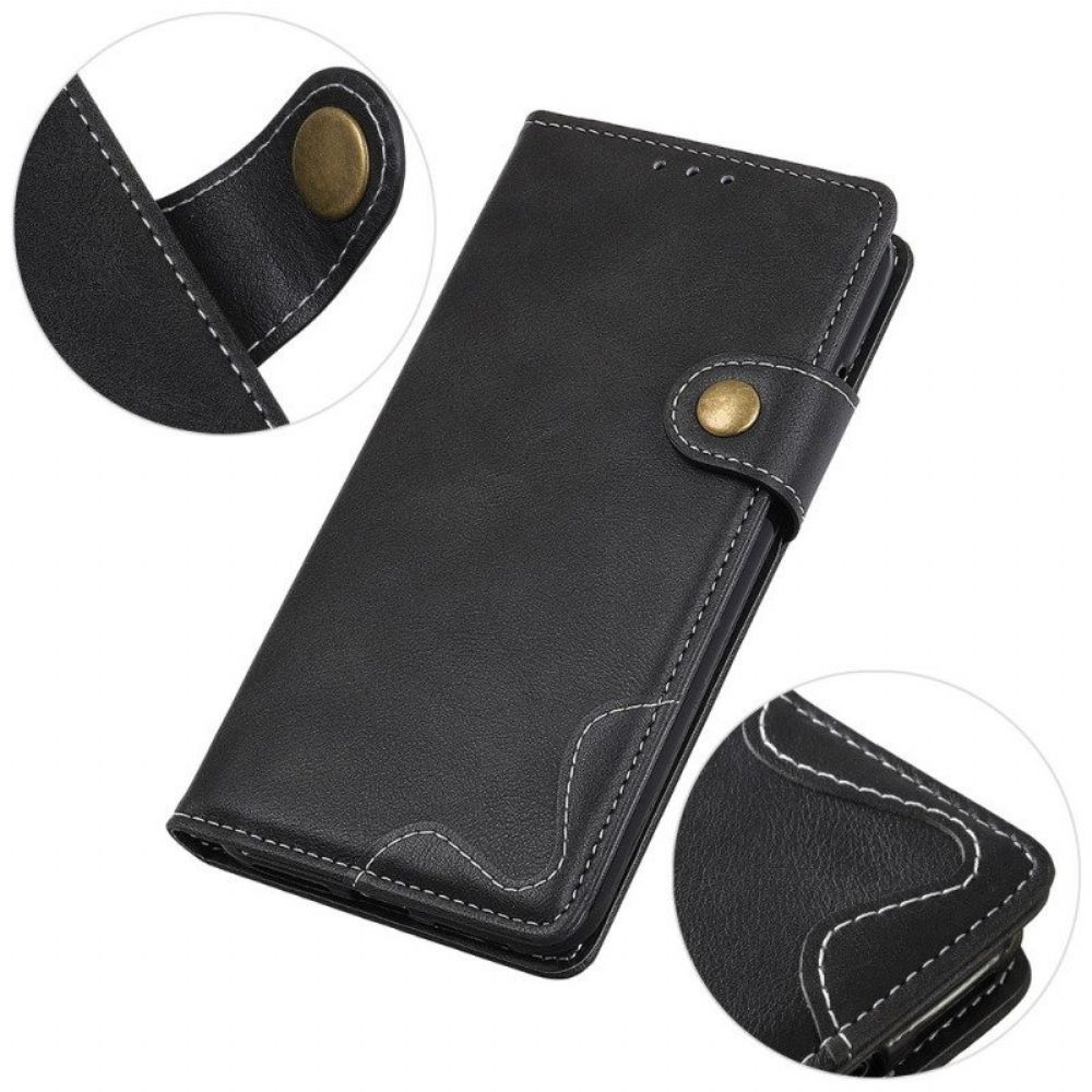 Folio-hoesje voor Samsung Galaxy S23 Plus 5G Artistieke Knop