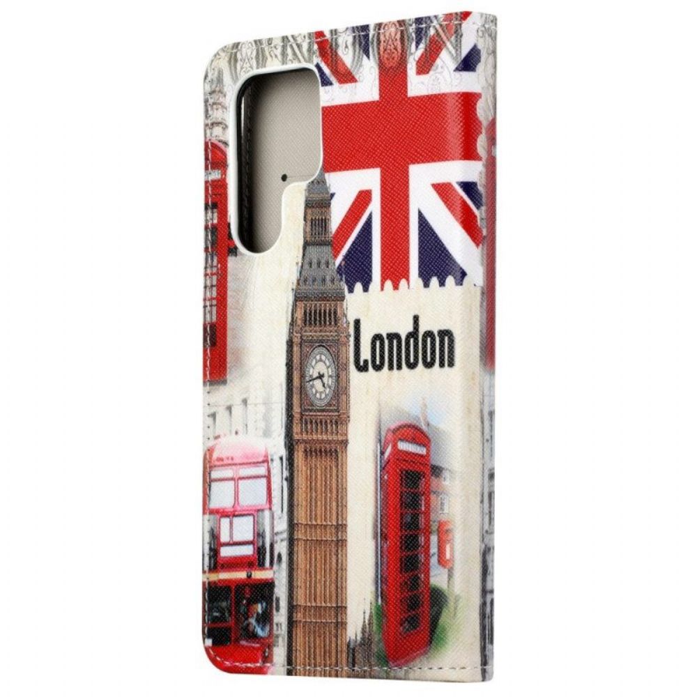 Folio-hoesje voor Samsung Galaxy S23 Ultra 5G Londen