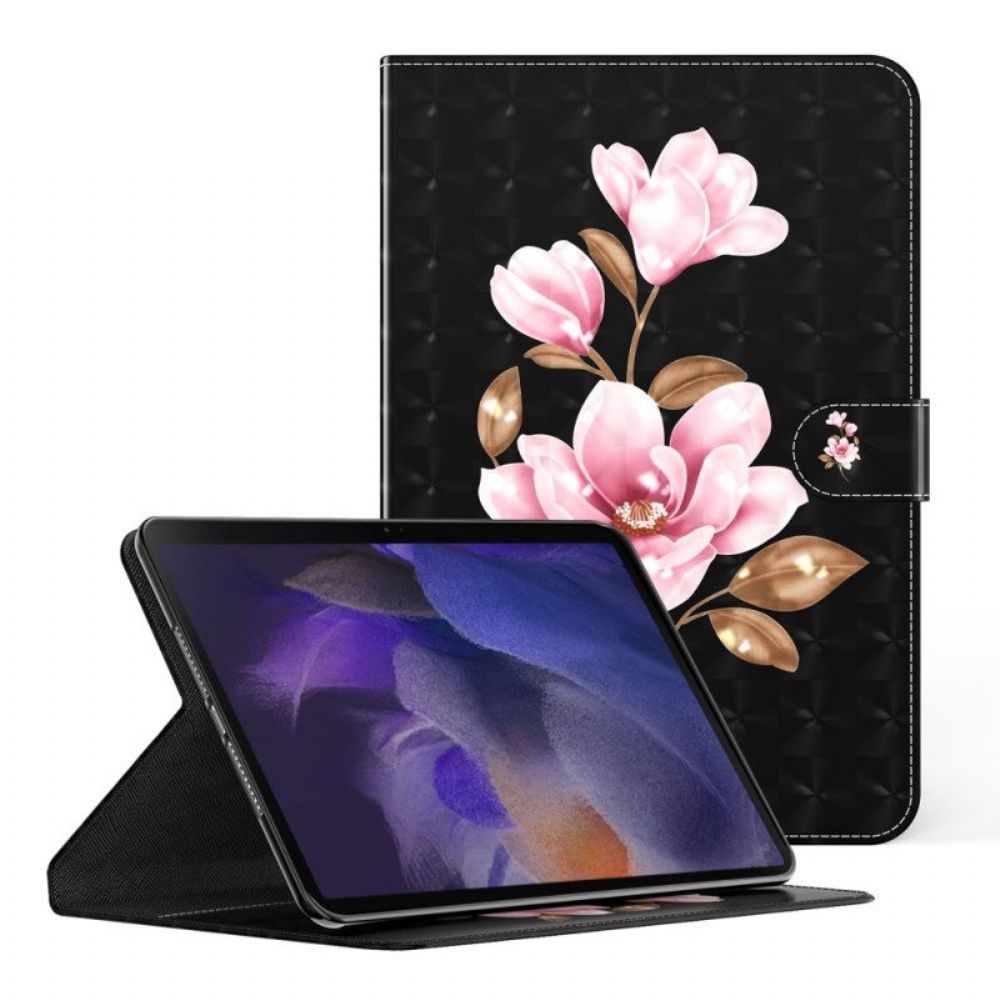 Folio-hoesje voor Samsung Galaxy Tab A8 (2021) Kunstleer Boom Bloesems