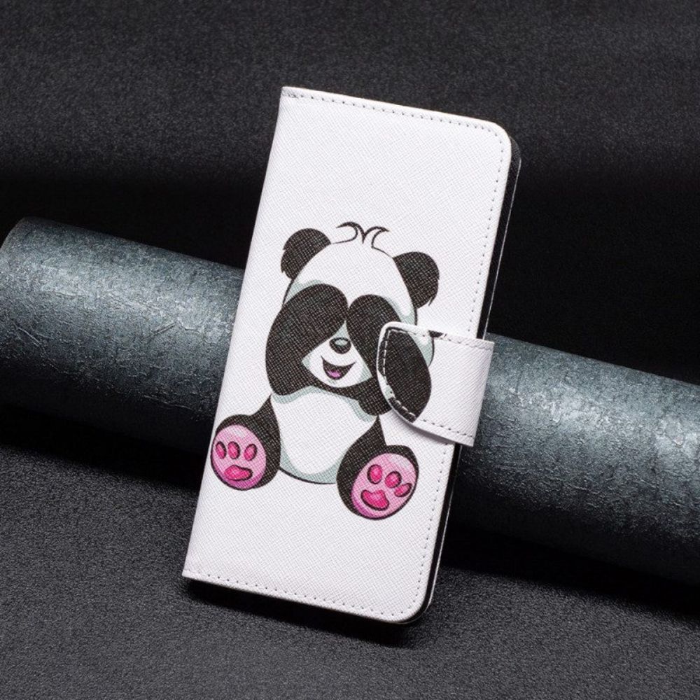 Folio-hoesje voor Xiaomi 12 / 12X Panda-plezier