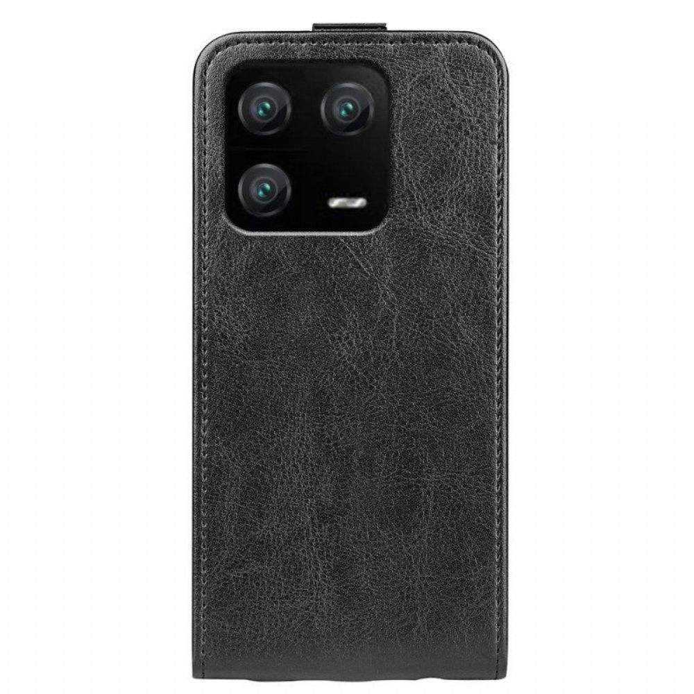 Folio-hoesje voor Xiaomi 13 Pro Flip Case Verticale Flap Leer Effect