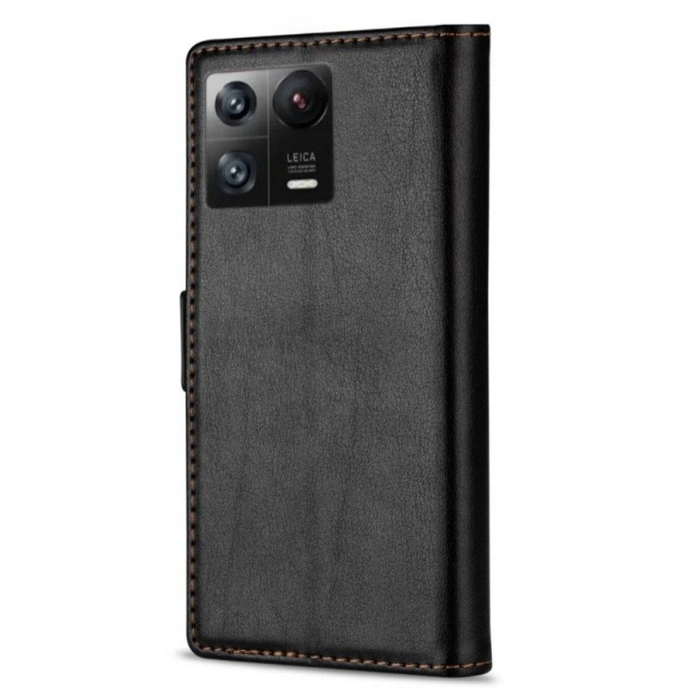 Folio-hoesje voor Xiaomi 13 Pro Ln.bekus Ledereffect