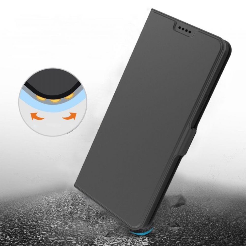 Folio-hoesje voor Xiaomi 13 Pro Slank Leereffect